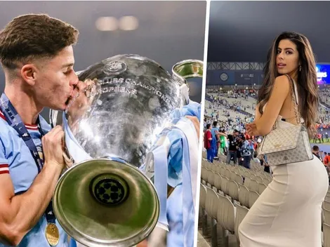 La profe de Inglés que celebró la Champions con Julián Álvarez
