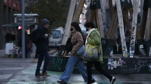 Baja la temperatura en Santiago