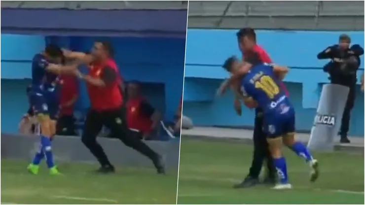 Farías fue despedido de Aucas por agredir a dos jugadores