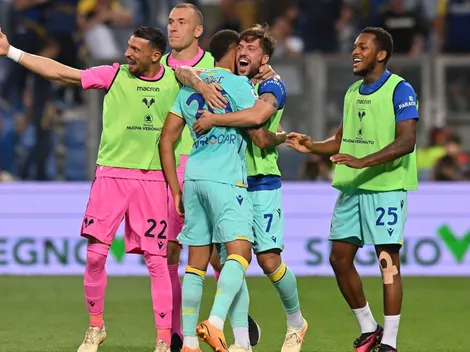 Gracias a una "mano de Dios" el Verona se queda en la Serie A