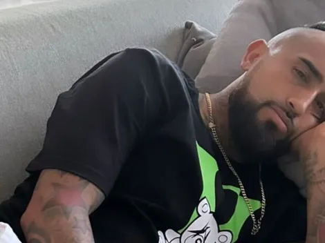 Ni ahí con el Inter: Vidal se duerme con la final de Champions