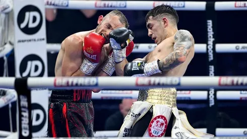 Andrés Campos dio batalla ante Sunny Edwards