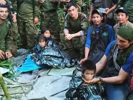 Niños perdidos en Colombia son encontrados vivos tras 40 días