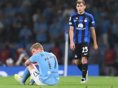 ¡Golpe al City! De Bruyne se lesiona en la final de Champions