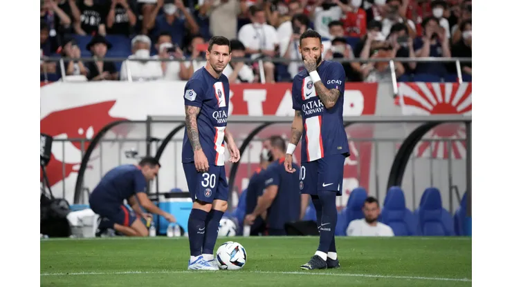 Neymar solo tuvo halagos para Lionel Messi.