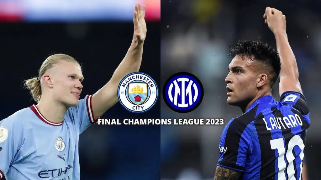 Este sábado se desarrolla la esperada gran final de la UEFA Champions League entre Manchester City vs Inter de Milán. ¿Quién gana en Estambul? Foto: Imago/Diseño RedGol.