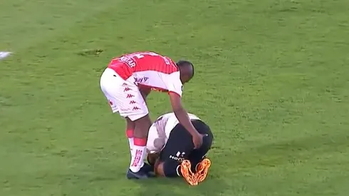 Marlon Torres realizó una fea acción en la Copa Sudamericana