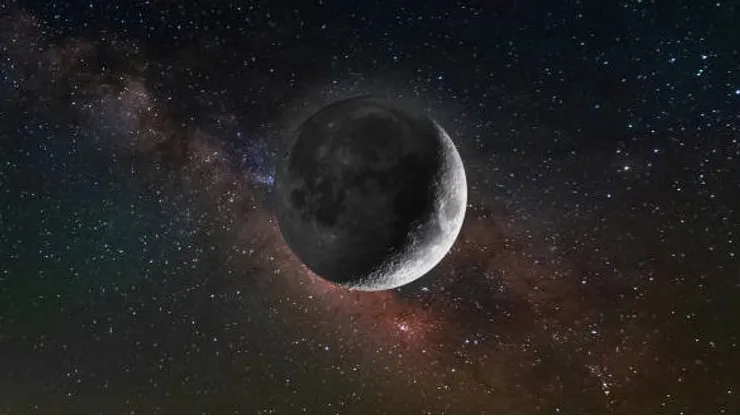 ¿Cuándo hay luna creciente?