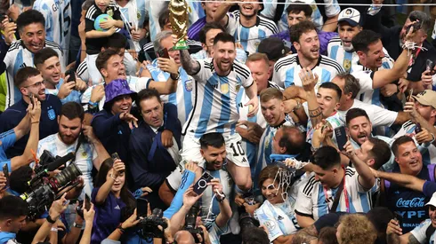 Kun Agüero tiró la talla por la llegada de Lionel Messi a Miami.