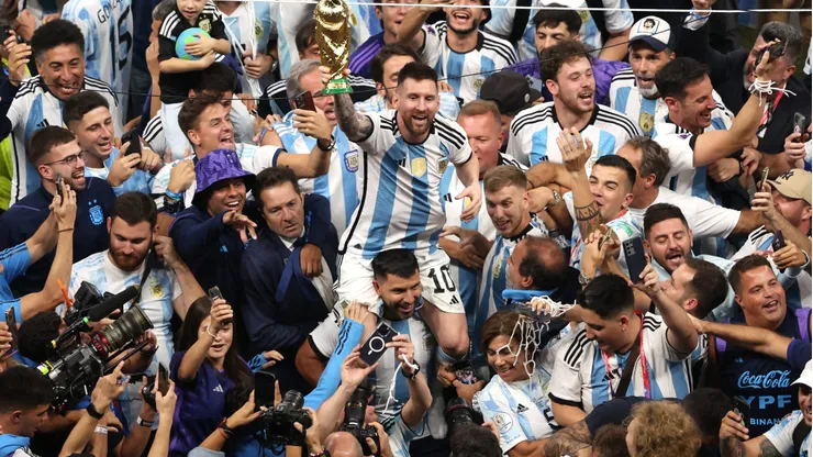 Kun Agüero tiró la talla por la llegada de Lionel Messi a Miami.