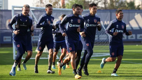 Universidad de Chile sigue trabajando en el Centro Deportivo Azul.