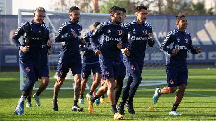 Universidad de Chile sigue trabajando en el Centro Deportivo Azul.