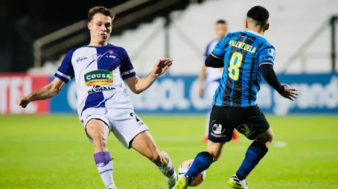 Manuel Ugarte enfrentó a Huachipato en la Copa Sudamericana. Muy pronto será oficializado como refuerzo del PSG.