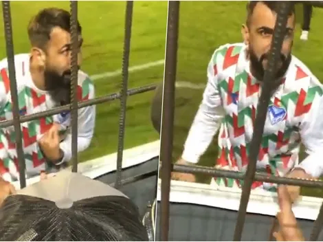 Lucas Pratto explota tras ser encarado por hinchas de Vélez