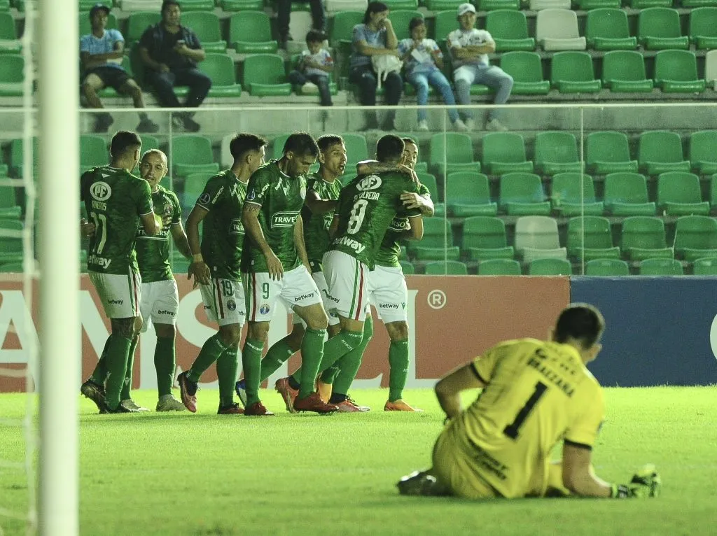 Audax Italiano derrotó a Blooming y avanzó en la Copa Sudamericana. Foto: Comunicaciones Audax.