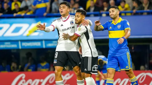 Damián Pizarro fue titular y jugó los 90' en la derrota de Colo Colo vs. Boca Juniors.