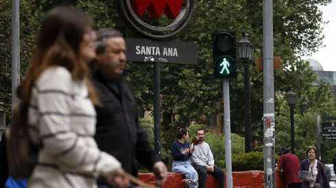 Estación Santa Ana del Metro de Santiago