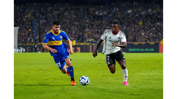 Fabián Castillo tuvo 25' de fútbol en la derrota de Colo Colo vs. Boca Juniors. Hace casi dos meses que no jugaba.