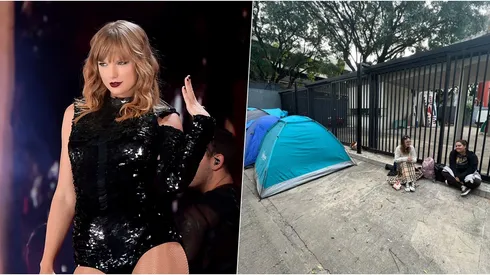 Fans explican como acampan en el Estadio de River para ver a Taylor