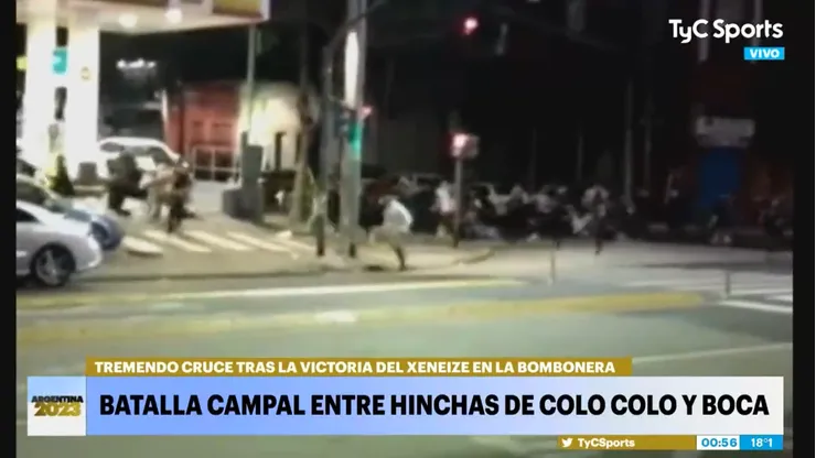 Los hinchas de Colo Colo la pasaron mal