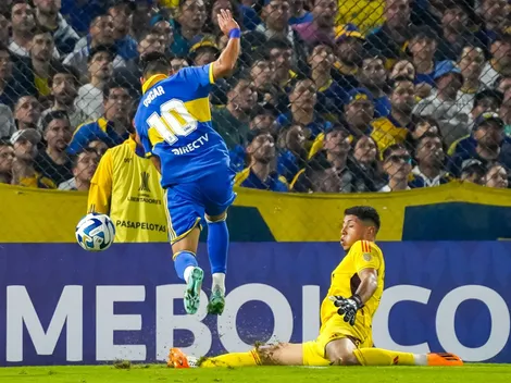 Achiques brutales y un pisotón: así jugó Cortés en La Bombonera