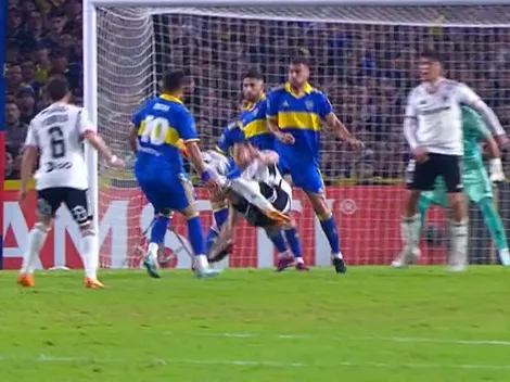 ¡Casi! La desarmada chilena de Ramiro González ante Boca