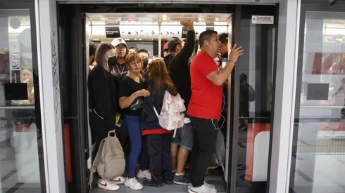 Metro de Santiago.