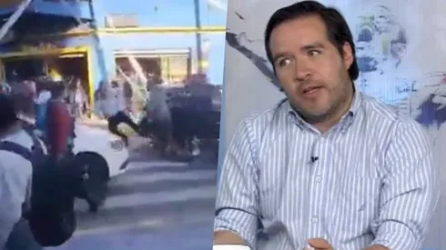 Caamaño disparó tras la agresión de hinchas de Boca Juniors a otros de Colo Colo en La Bombonera.