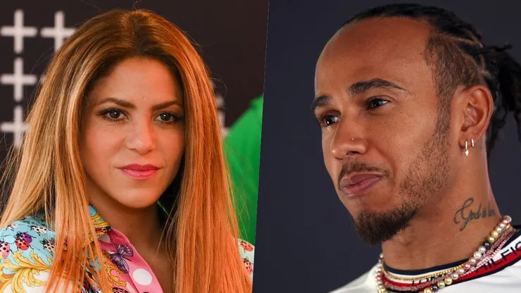 Murió el supuesto romance de Shakira y Hamilton