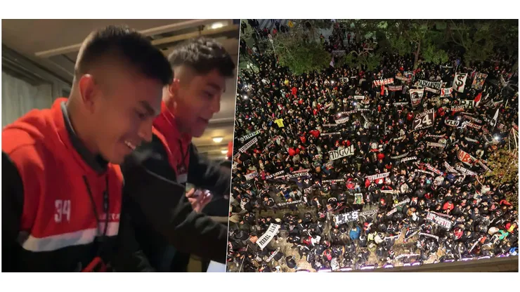 Los Pizarro vibran con la hinchada del Cacique en Argentina