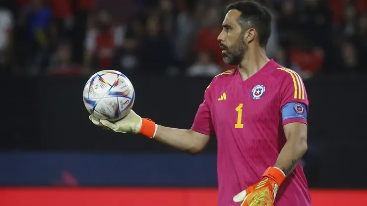 Claudio Bravo se ausenta de la fecha FIFA de la selección chilena.