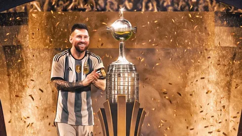 La foto con que Conmebol invitó a Messi