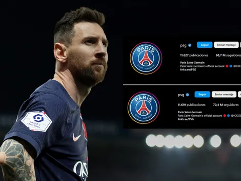 PSG pierde más de un millón de seguidores tras la salida de Messi