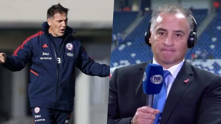 Eduardo Berizzo y Fabián Estay