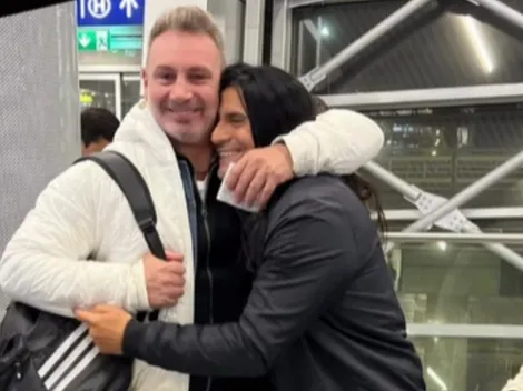 Coca Mendoza y Barti viajan a ver Boca-Colo Colo