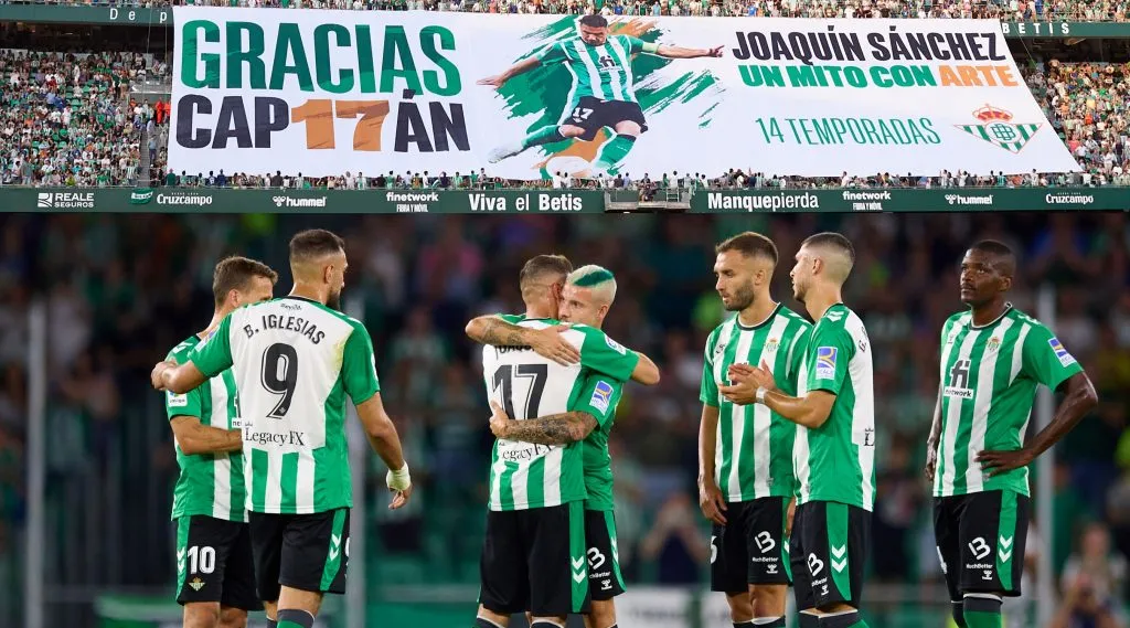 El Betis despidió a Joaquín como merece una leyenda. | Foto: Getty
