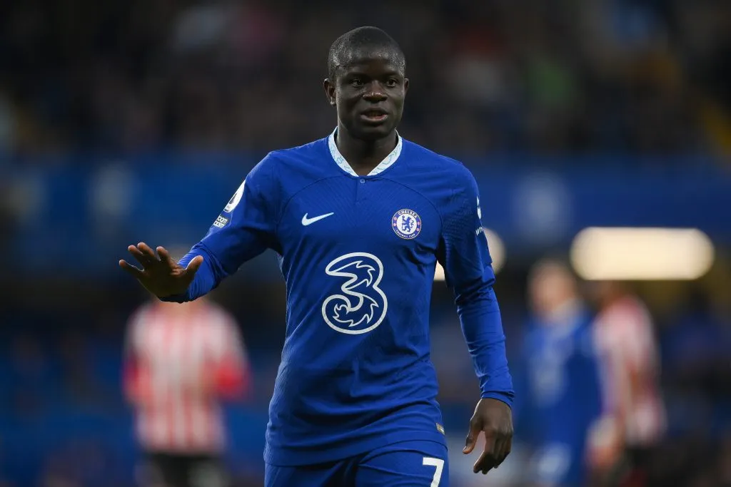 N'Golo Kante es uno de los apuntados para dejar el Chelsea en este mercado de pases. | Foto: Getty Images.