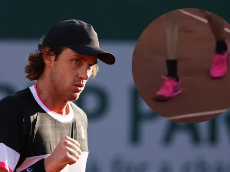 Zapatillas fucsia: la clave del triunfo de Nico Jarry en París