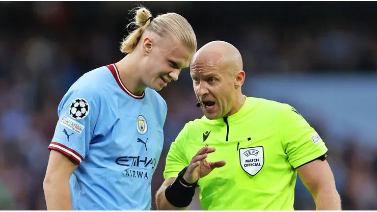 Szymon Marciniak dirigió la vuelta de la semifinal entre el City y Real Madrid en esta Champions.