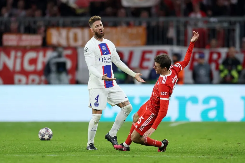 Sergio Ramos viene de jugar 58 partidos con el PSG en dos temporadas. ¿Será Boca Juniors su próximo destino? | Foto: Getty Images.