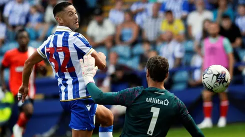 Juan Delgado jugó 45 minutos en la derrota del Sheffield