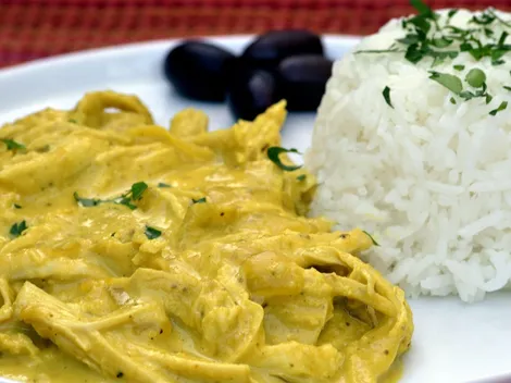 Receta de ají de gallina para el almuerzo