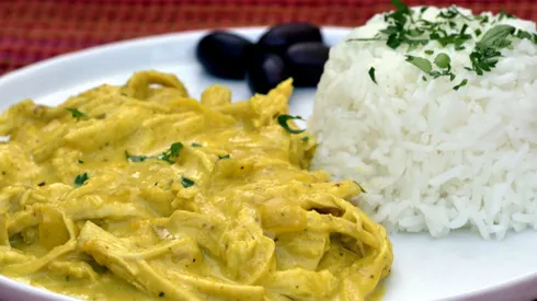 Receta de ají de gallina para el almuerzo