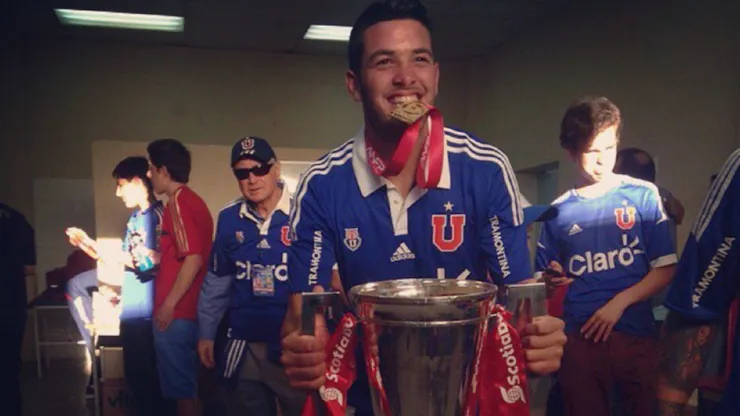 Leandro Cañete fue miembro del plantel campeón con la U en 2017.