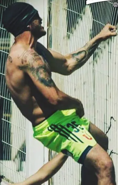 La foto de Leandro Cañete barrista.