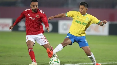Marcelo Allende anota golazo para el Mamelodi Sundowns por amistoso internacional frente a NAC Breda.