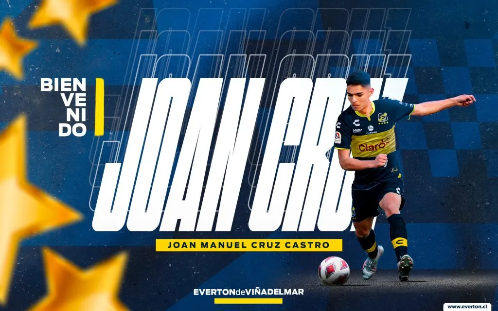 Joan Cruz volvió al fútbol chileno de la mano de Everton