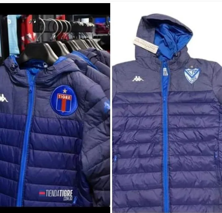 Otra parka de Tigre reutilizada tras pertenecer al Club Atlético Vélez Sarsfield. Insólito lo que se hizo en Argentina. | Foto: Archivo.