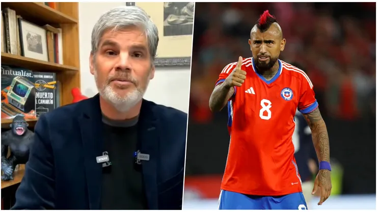Guarello y Arturo Vidal