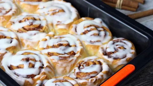 Receta de rollitos de canela